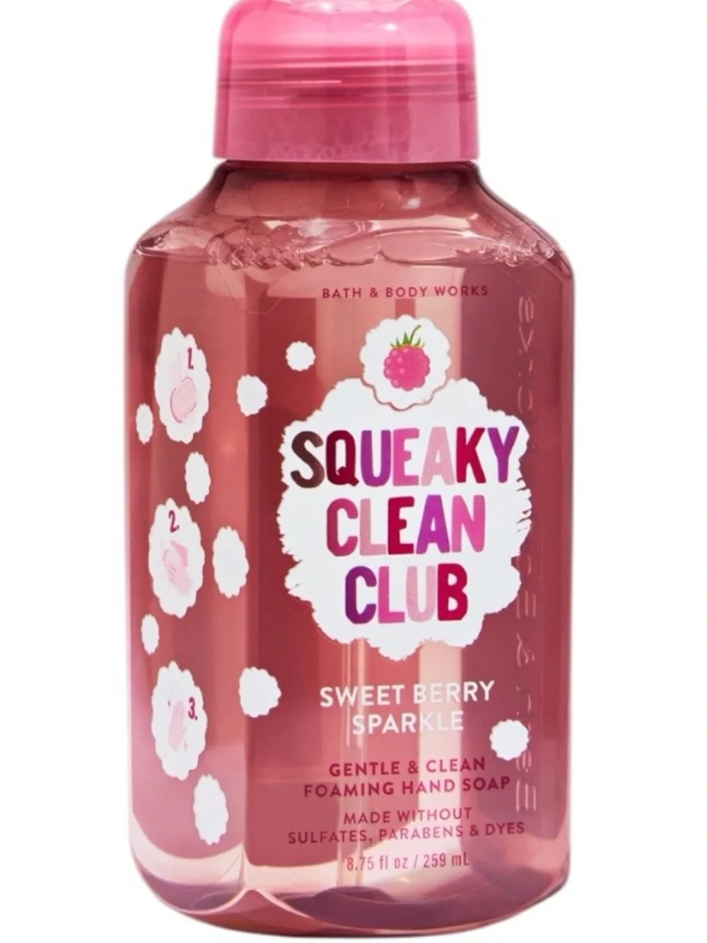 3X Bath & Body Works Gentle & Clean Foaming Hand Soap 8.75 fl oz Kid Bundle